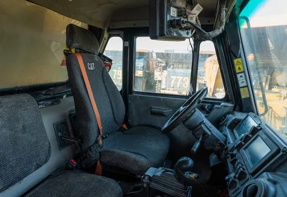 2022 Caterpillar 777E Rigid Dump Truck Inside Cabin View
