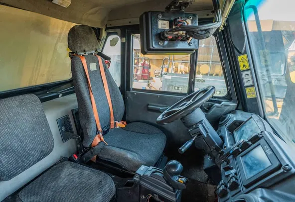 2022 Caterpillar 777E Rigid Dump Truck Inside Cabin View