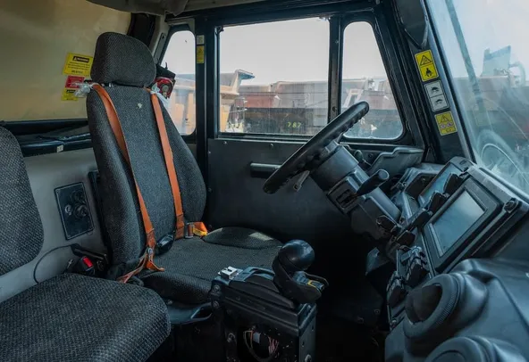 2022 Caterpillar 777E Rigid Dump Truck Inside Cabin View