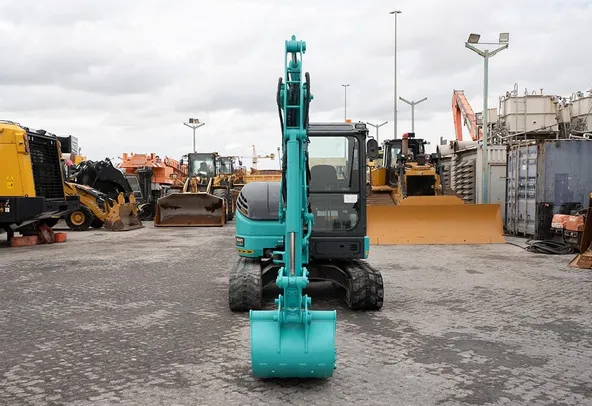 2022 Kobelco SK55SRX-6 Mini Excavator Front View