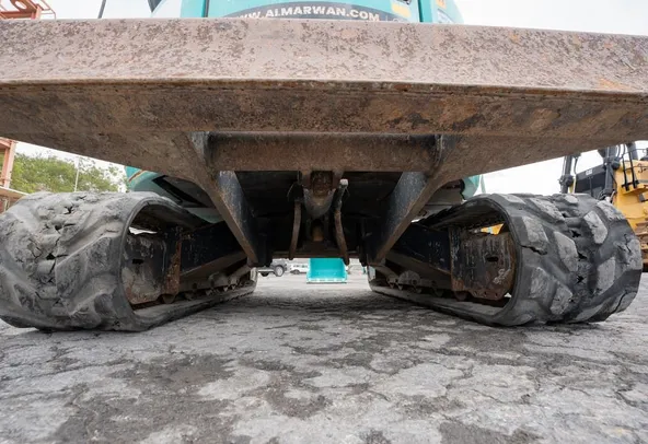2022 Kobelco SK55SRX-6 Mini Excavator Under carriage View