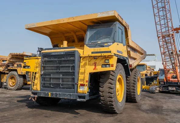 2022 Komatsu HD785-7 Rigid Dump Truck Front Left View