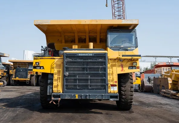 2022 Komatsu HD785-7 Rigid Dump Truck Front View
