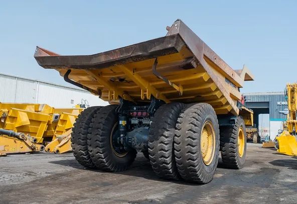 2022 Komatsu HD785-7 Rigid Dump Truck Rear Right View