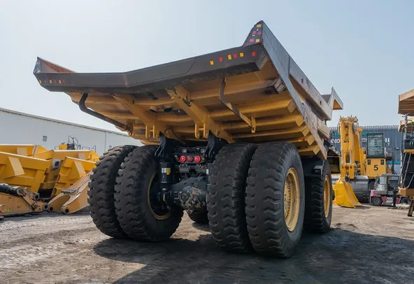 2022 Komatsu HD785-7 Rigid Dump Truck Rear Right View