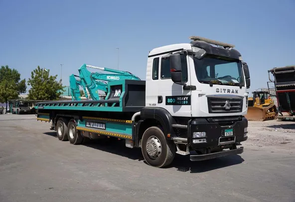 2022 Sinotruk Sitrak G7 440 6x4 Recovery Truck Low-Bed Truck Transport Prime Mover Truck Trailer Head Semi Long Haul Large Load Truck Front Right View