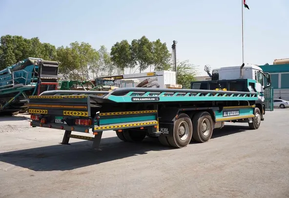 2022 Sinotruk Sitrak G7 440 6x4 Recovery Truck Low-Bed Truck Transport Prime Mover Truck Trailer Head Semi Long Haul Large Load Truck Rear Right View