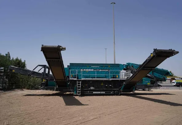 Powerscreen Horizon 6203 Horizontal Screener Left View - CE-0012