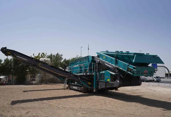 Powerscreen Horizon 6203 Horizontal Screener Rear Left View - CE-0012