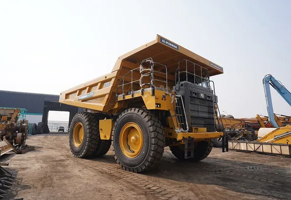 2023 Caterpillar 777 Rigid Dump Truck Front Right View