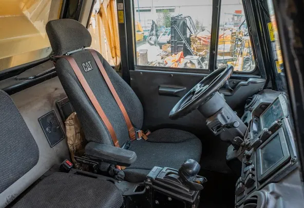 2023 Caterpillar 777 Rigid Dump Truck Inside Cabin View
