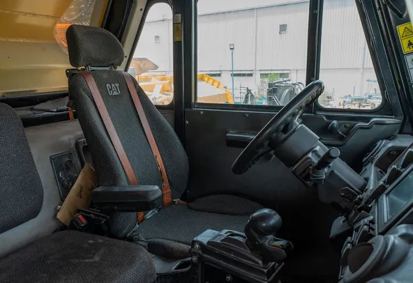 2023 Caterpillar 777 Rigid Dump Truck Inside Cabin View