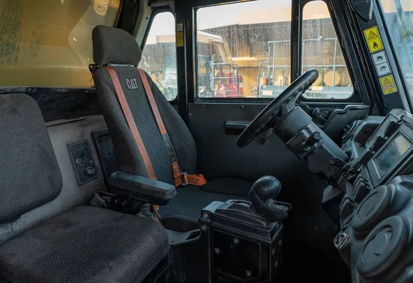 2023 Caterpillar 777 Rigid Dump Truck Inside Cabin View