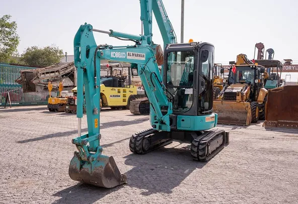 2023 Kobelco SK35SR-6 Mini Excavator Front Left View