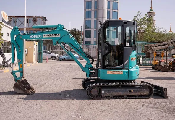 2023 Kobelco SK35SR-6 Mini Excavator Left Side View