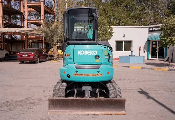 2023 Kobelco SK35SR-6 Mini Excavator Rear View