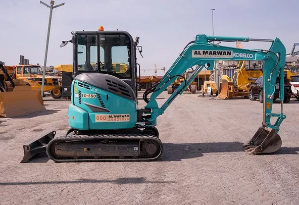 2023 Kobelco SK35SR-6 Mini Excavator Right Side View