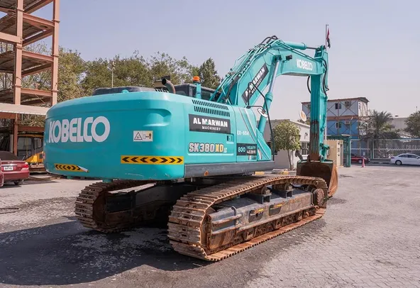 2023 Kobelco SK380XDLC-10 Track Excavator Rear Right View