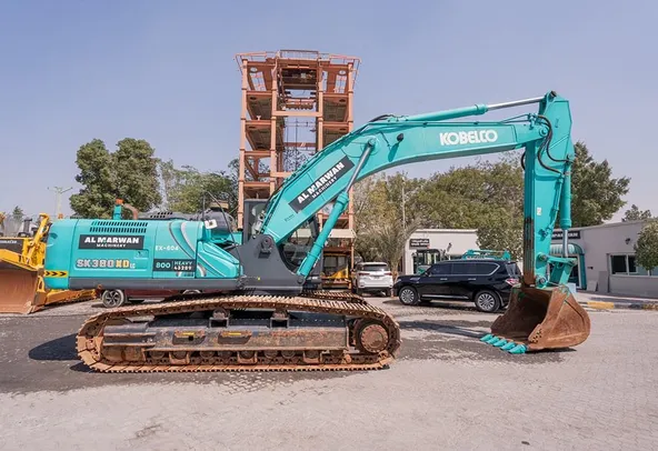 2023 Kobelco SK380XDLC-10 Track Excavator Right Side View
