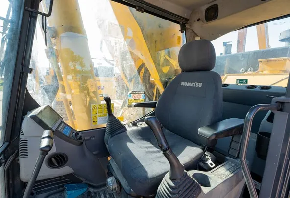 2023 Komatsu PC850-8R1 Long Boom Excavator Inside Cabin View