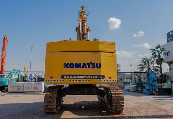 2023 Komatsu PC850-8R1 Long Boom Excavator Rear View