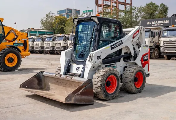 2024 Bobcat S650 Skid Steer Loader Front Left View