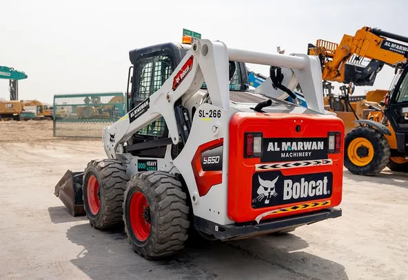 2024 Bobcat S650 Skid Steer Loader Rear Left View