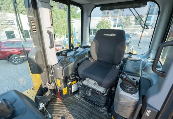2023 Komatsu D155A-6 Bulldozer Inside Cabin View