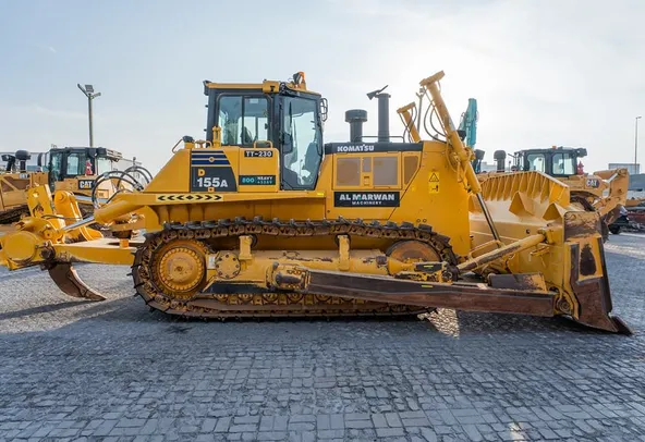 2023 Komatsu D155A-6 Bulldozer Right Side View