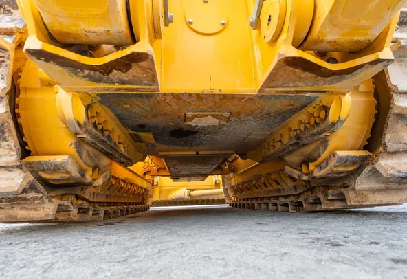 2023 Komatsu D155A-6 Bulldozer undercarriage View