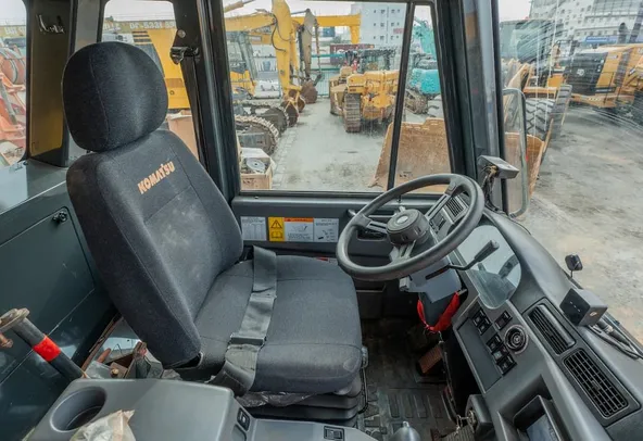2024 Komatsu HD465-7EO Rigid Dump Truck Inside Cabin View
