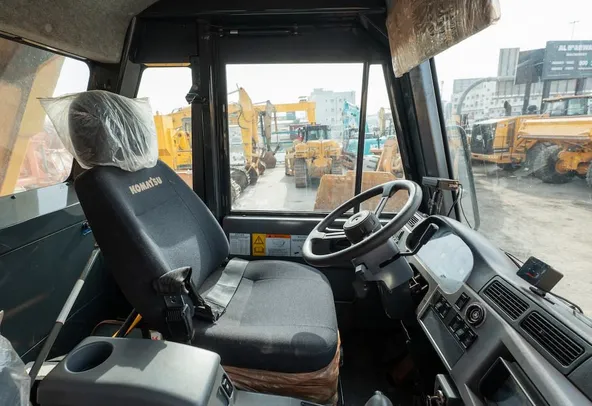 2024 Komatsu HD465-7EO Rigid Dump Truck Inside Cabin View