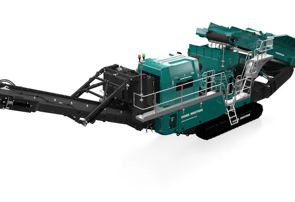 2025 Powerscreen 1300X Maxtrak Cone Crusher Front Left View