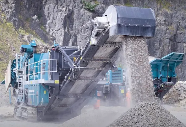 2025 Powerscreen 1300X Maxtrak Cone Crusher Front Right View