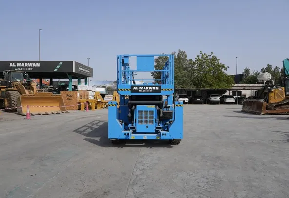 Sinoboom 1323RD Rough Terrain Scissor Lift Front View
