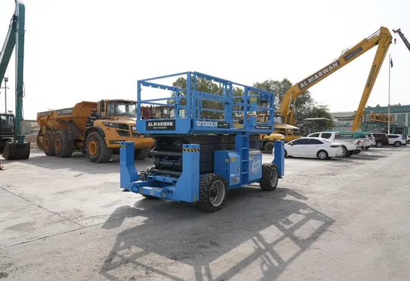 Sinoboom 1323RD Rough Terrain Scissor Lift Rear Right View