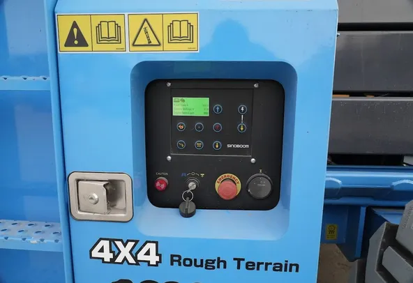 Sinoboom 1623RD Rough Terrain Scissor Lift Buttons View
