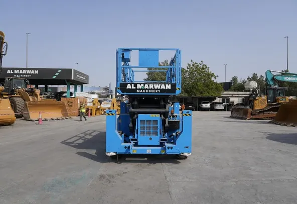 Sinoboom 1623RD Rough Terrain Scissor Lift Front View