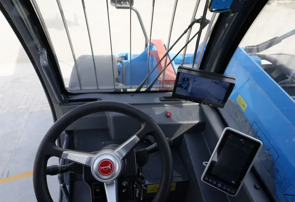 2025 Sinoboom TH45-18 Telehandler Inside Cabin View