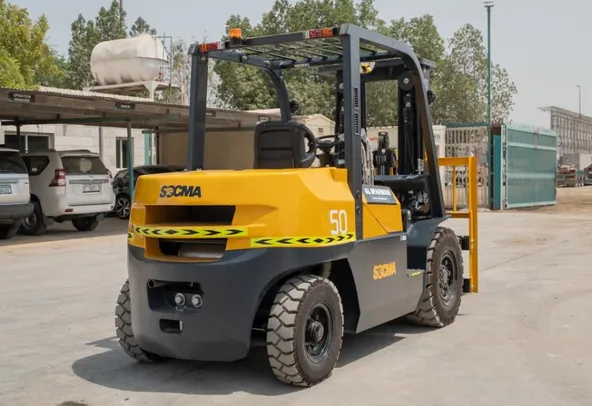2025 Socma HNF50C Diesel Forklift Rear Right View