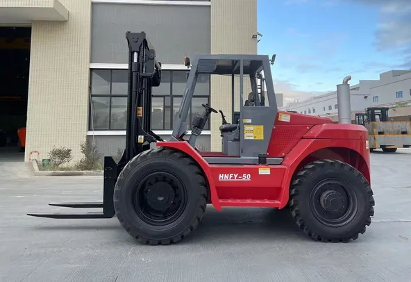 2025 Socma HNFY-50 Rough Terrain Forklift Left View