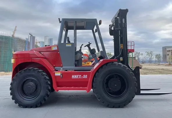 2025 Socma HNFY-50 Rough Terrain Forklift Right Side View