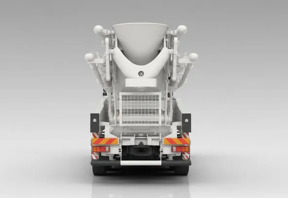 Cifa K56C Concrete Pump Truck Rear View