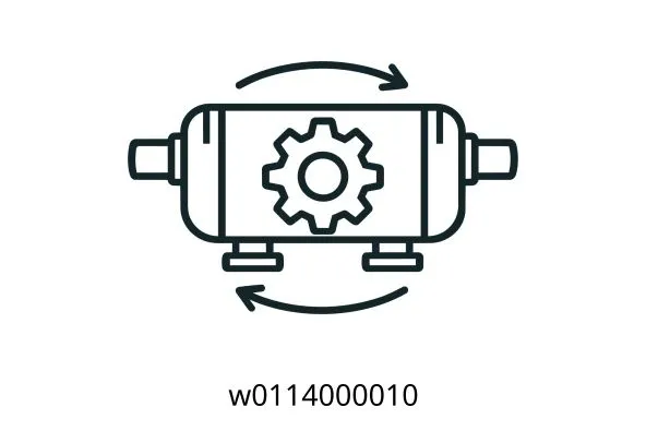 w0114000010 (20T)(25T) 28-35 gear pump paper pad