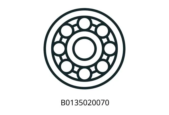 B0135020070 (20T)(25T) Joint bearings GB/T9163