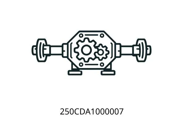 250CDA1000007 (20T)(25T) Kingpin