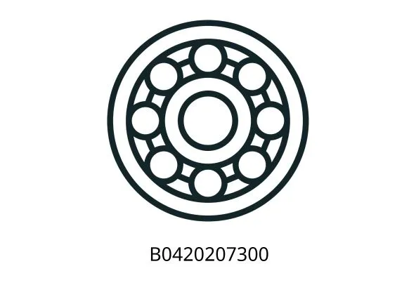 B0420207300 (20T)(25T) O-ring rubber sealing ring GB/T3452.1