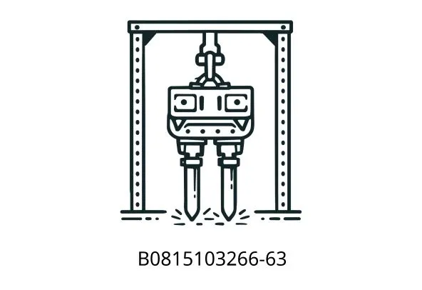 B0815103266-63 (20T)(25T) Plate Chain GB/T6074