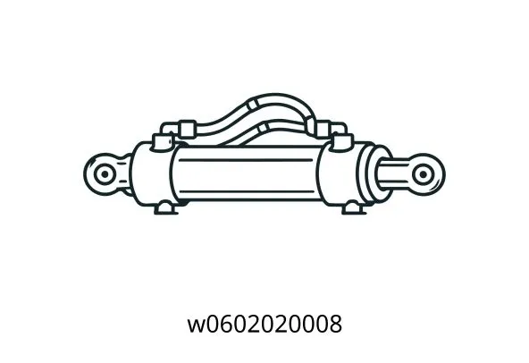 w0602020008 (20T)(25T)Tilt oil cylinder seal YG1544
