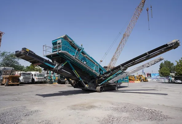 Rent Screening Machines: Aggregates, Minerals | Al Marwan